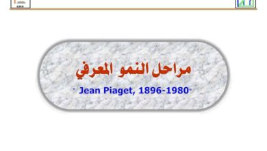 مراحل النمو عند بياجي