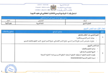 التوصيف الشامل لاجتياز مباراة التعليم اللغة العربية التعليم الثانوي الإعدادي والتأهيلي